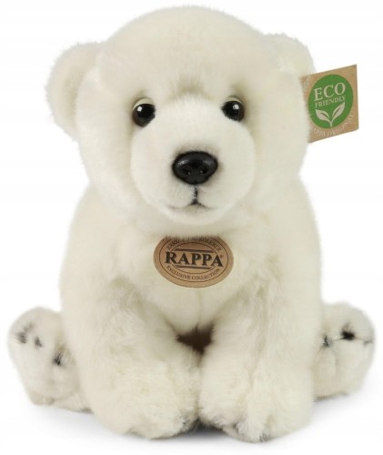 Pluszak Maskotka Miś Niedźwiedź Polarny Eco Friendly Prezent 30cm