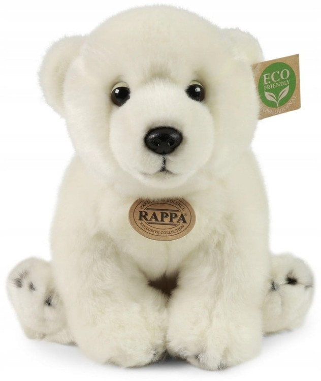 Pluszak Maskotka Miś Niedźwiedź Polarny Eco Friendly Prezent 30cm