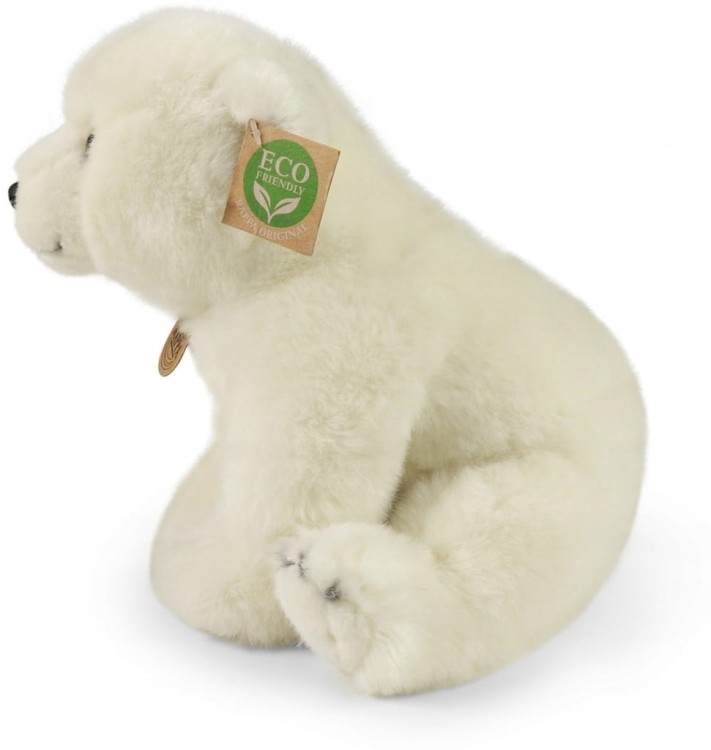 Pluszak Maskotka Miś Niedźwiedź Polarny Eco Friendly Prezent 30cm