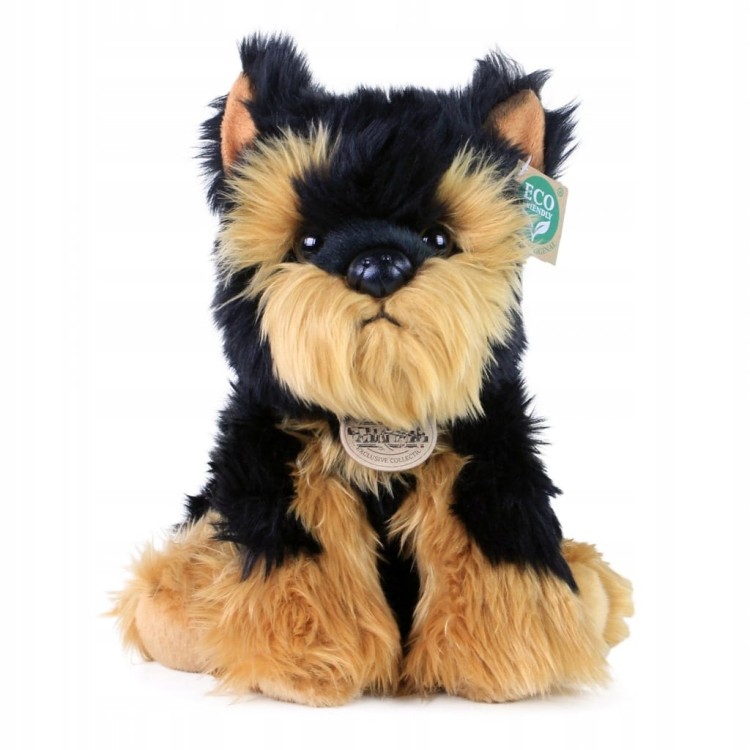 alt="Maskotka Yorkshire Terrier Eco Friendly Rappa 30 cm – uroczy pluszak"