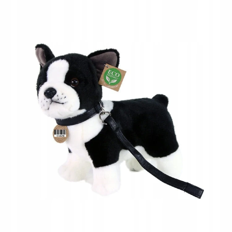 Pluszak maskotka Piesek Buldog Francuski Friendly Prezent 28cm