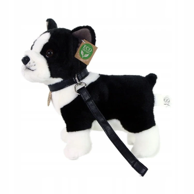 Pluszak maskotka Piesek Buldog Francuski Friendly Prezent 28cm