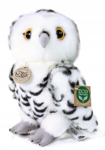 Kup maskotkę sowę białą Eco Friendly Rappa 25 cm – miękkiego, hipoalergicznego pluszaka w dobrej cenie. Odkryj idealny prezent na święta dla dzieci i miłośników natury!