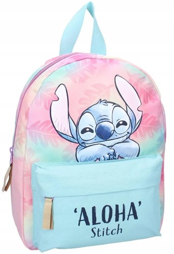 Plecak dziewczęcy z przednią kieszenią Lilo &amp; Stitch - Aloha