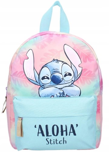 Plecak dziewczęcy z przednią kieszenią Lilo &amp; Stitch - Aloha