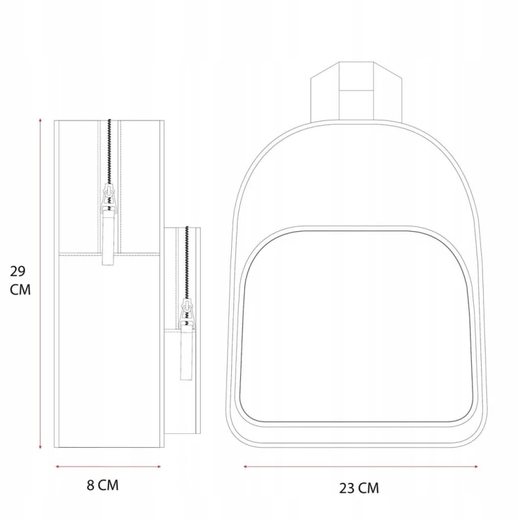 Plecak dla przedszkolaka jednokomorowy Lilo i Stitch Vadobag