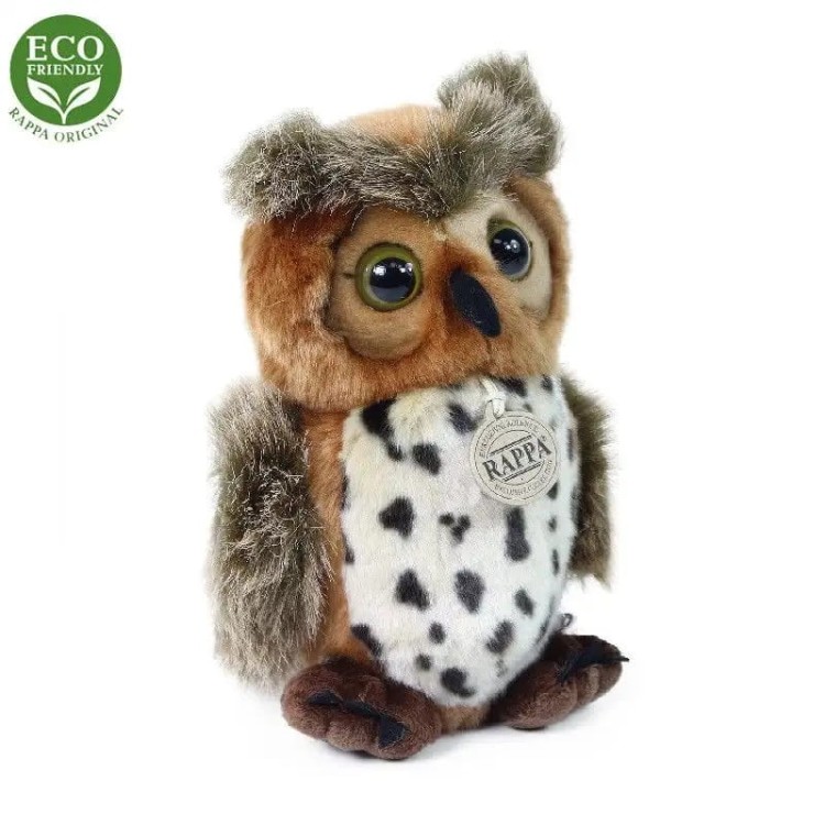 alt="Eco Friendly sowa Rappa – puchata maskotka idealna na prezent"