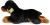 Pluszak Pies Rottweiler XL Fiendly 40cm