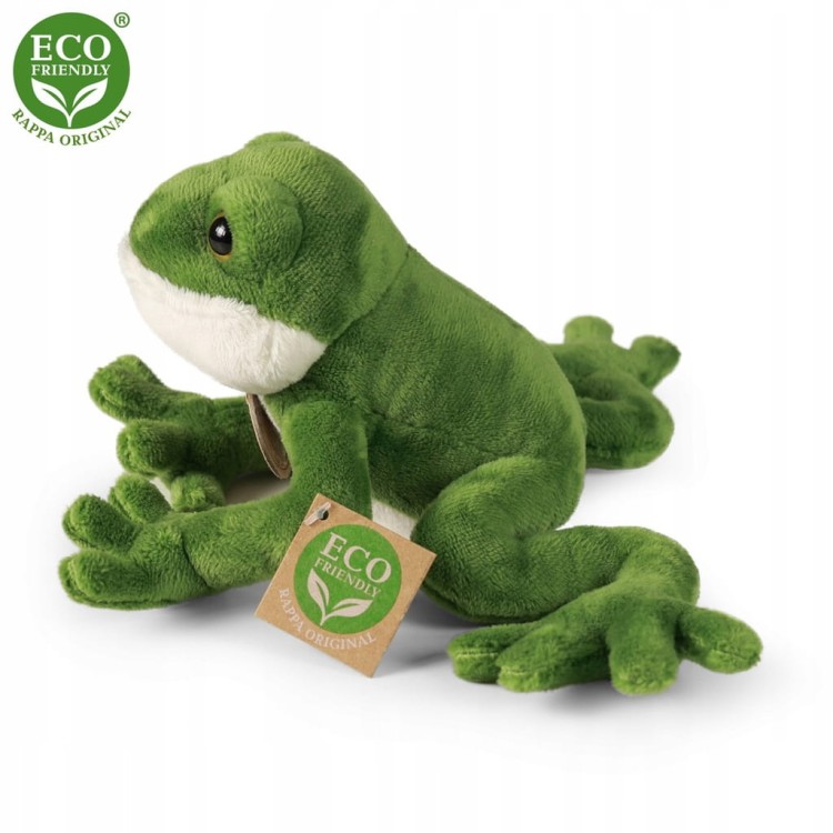 Pluszak Maskotka Żaba Ropucha Żabka Eco Fiendly 33cm