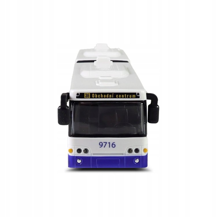 Autobus Przegubowy Interaktywny Dźwięki 36cm