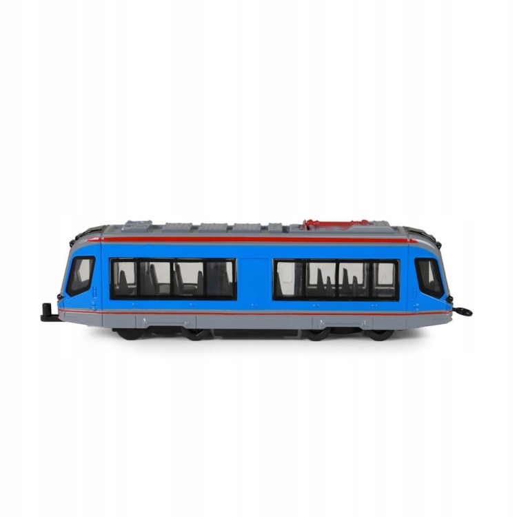 model tramwaju niebieskiego 20 cm