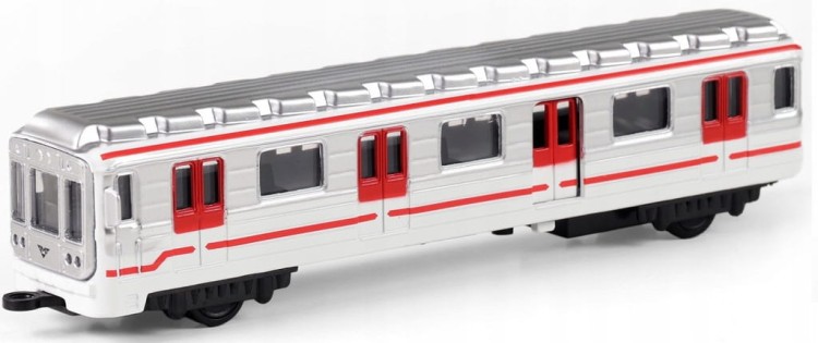 metalowy model metro praga 16 cm