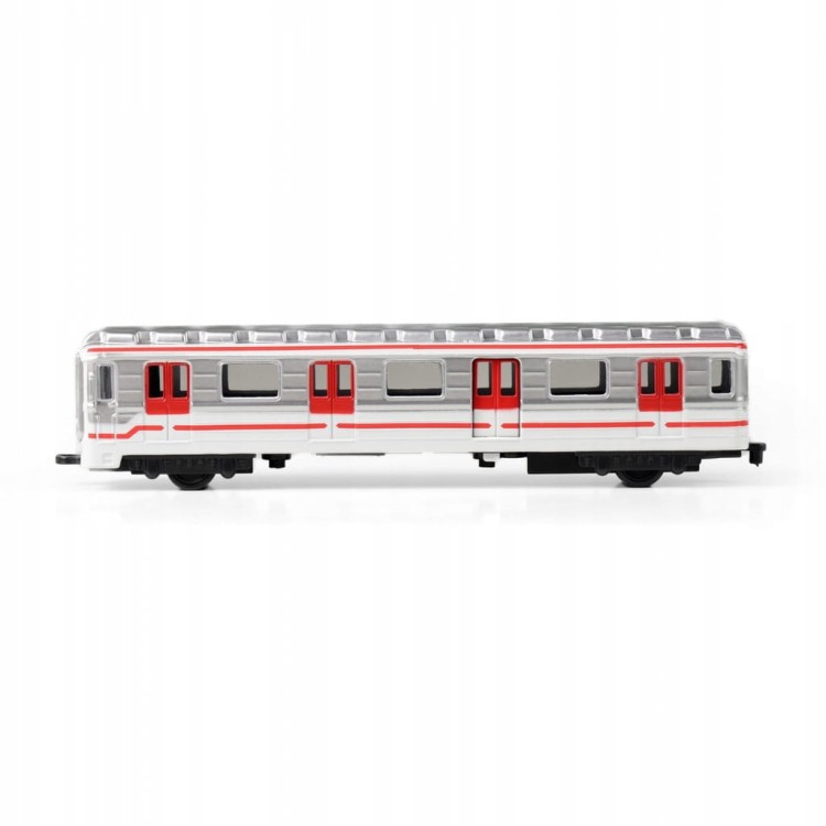 metalowy wagon metro praskie 16 cm