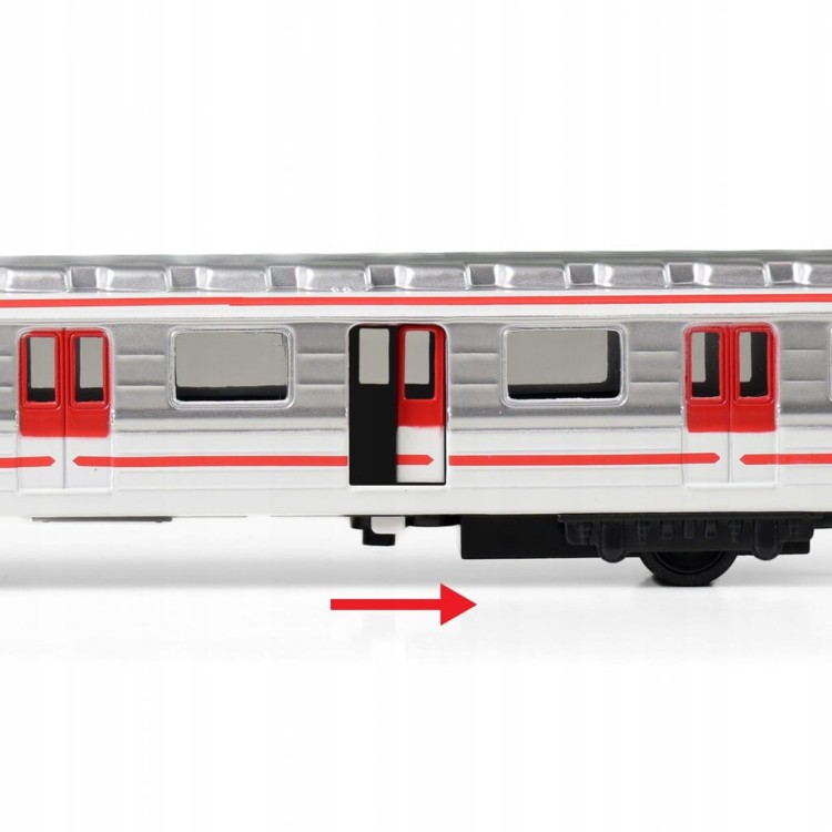 praga metro model retro zabawka