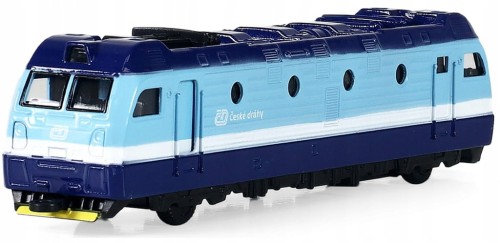 Pociąg Lokomotywa Metalowa Czeska 17cm