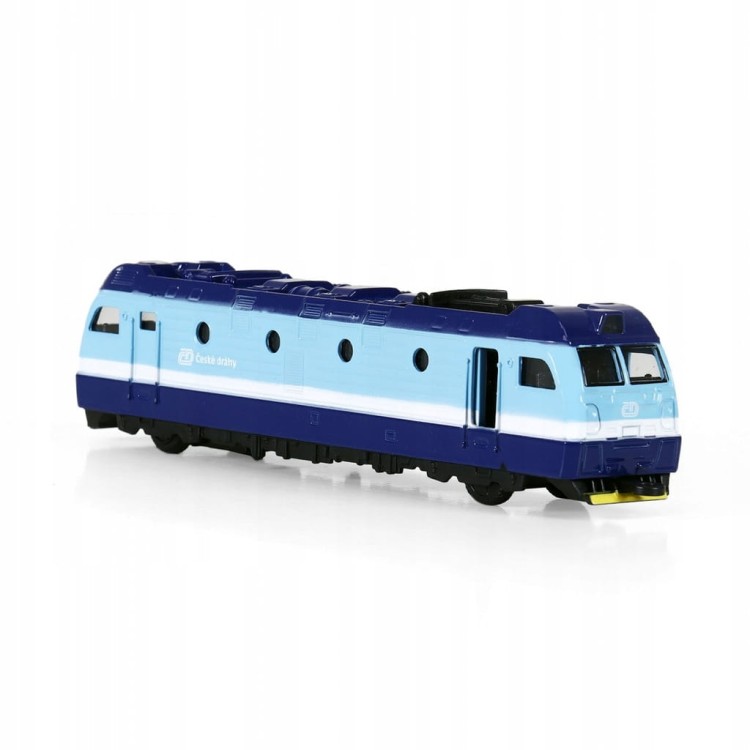 Pociąg Lokomotywa Metalowa Czeska 17cm