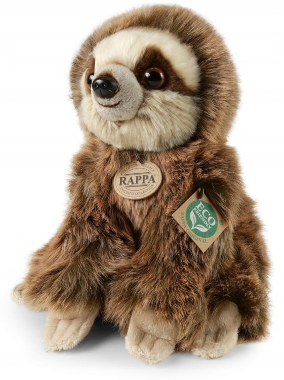 alt="Pluszak leniwiec Eco Friendly Rappa 25 cm – realistyczna maskotka"