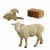 Figurki Zwierzęta Domowe Mini Zoo Farma Owca Owieczka