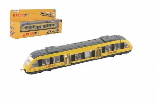 Pociąg Metalowy Regiojet 17cm