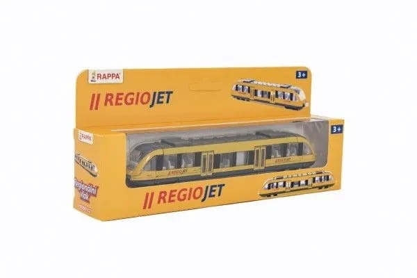 Pociąg Metalowy Regiojet 17cm