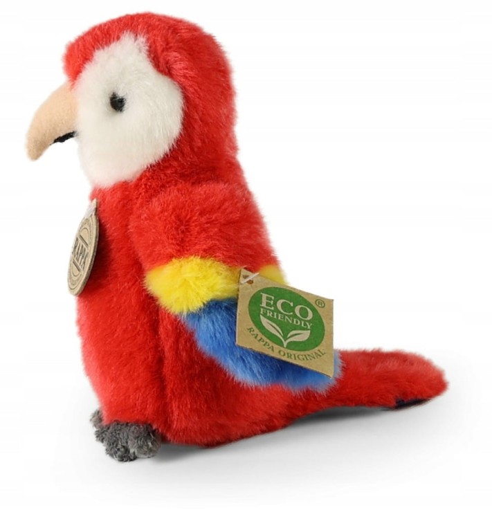 Pluszak Maskotka Ptaszek Papuga Ara Papużka Eco Friendly 16cm