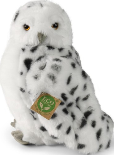 alt="Pluszak sowa Hedwiga Eco Friendly Rappa 27 cm – realistyczna maskotka"