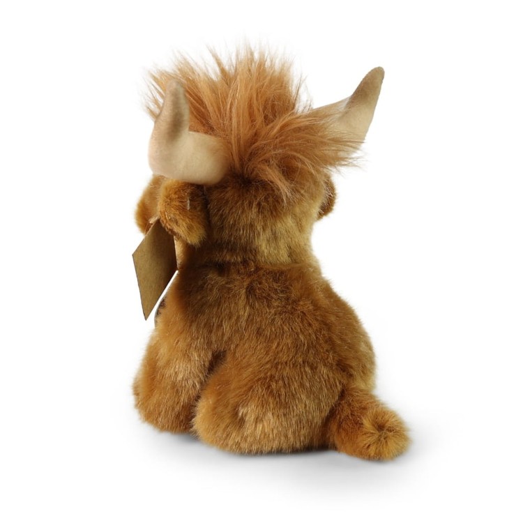 alt="Pluszowy byk Rappa – ekologiczny pluszak o długiej sierści"