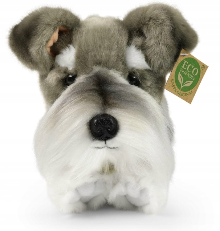 alt="Maskotka pies sznaucer terrier 30 cm ekologiczna"