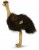 Maskotka Pluszak Ptak Struś Emu Eco Friendly 45cm