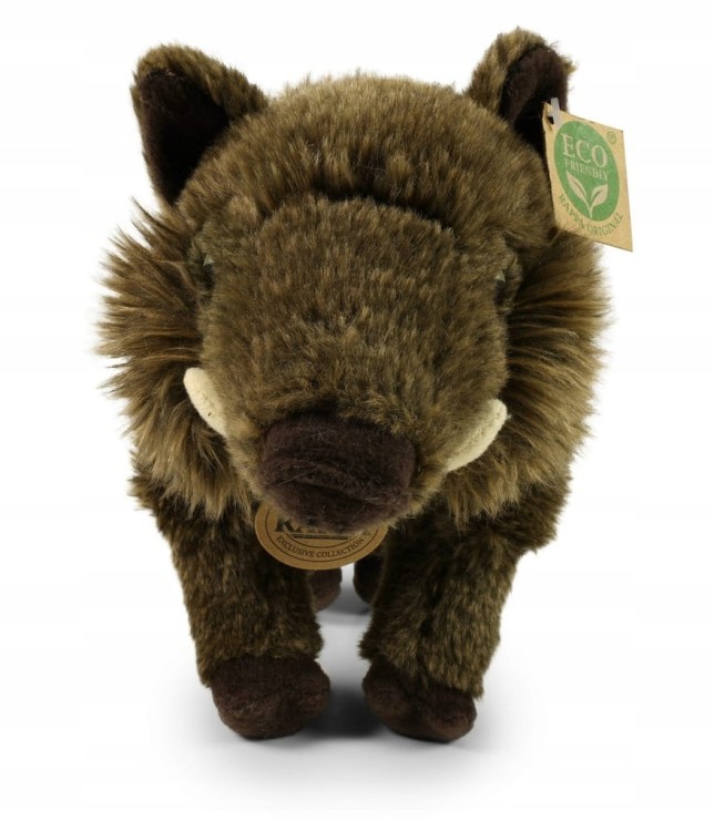 Maskotka Pluszak Dzik Leśny Warchlak Eco Friendly 28cm
