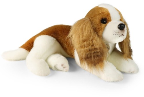 Maskotka Pluszak Piesek King Charles Leżący Eco Friendly 50cm Prezent