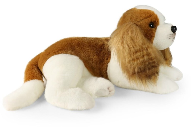 Maskotka Pluszak Piesek King Charles Leżący Eco Friendly 50cm Prezent