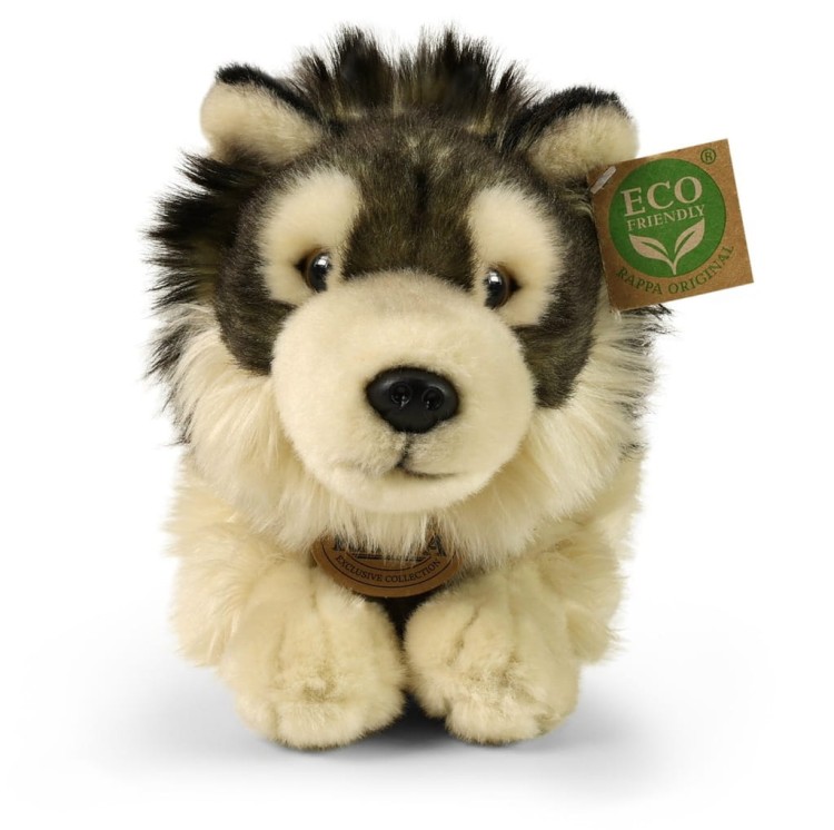 alt="Maskotka wilk 36 cm – miękki ekologiczny pluszak"