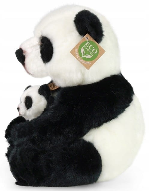 alt="Pluszowa panda 2w1 – miękka maskotka dla dzieci"