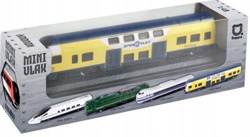 Kolejka Pociąg Regionalny Metro Metalowe 16cm