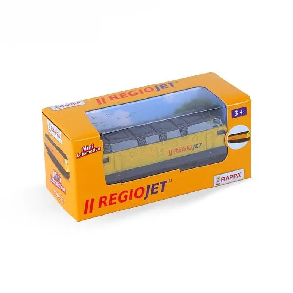 Pociąg Lokomotywa Metalowa Czeska 9cm