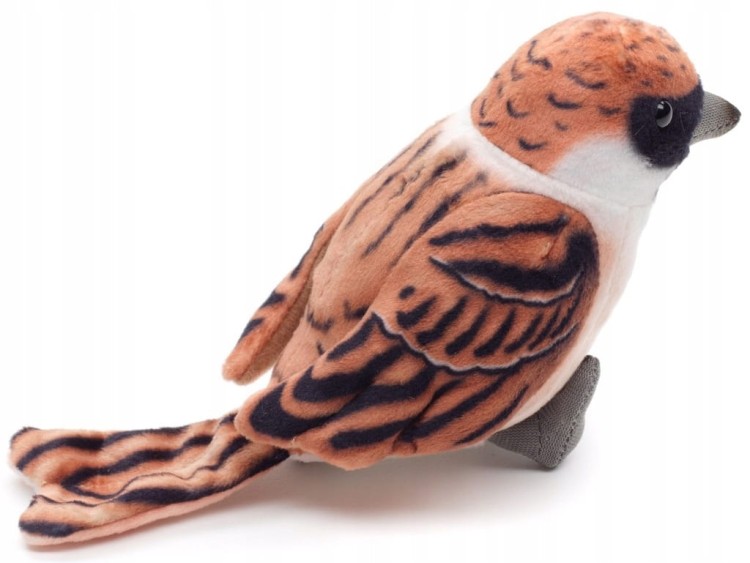 Maskotka Pluszak Ptak Wróbel Wróbelek Eco Friendly 10cm Prezent