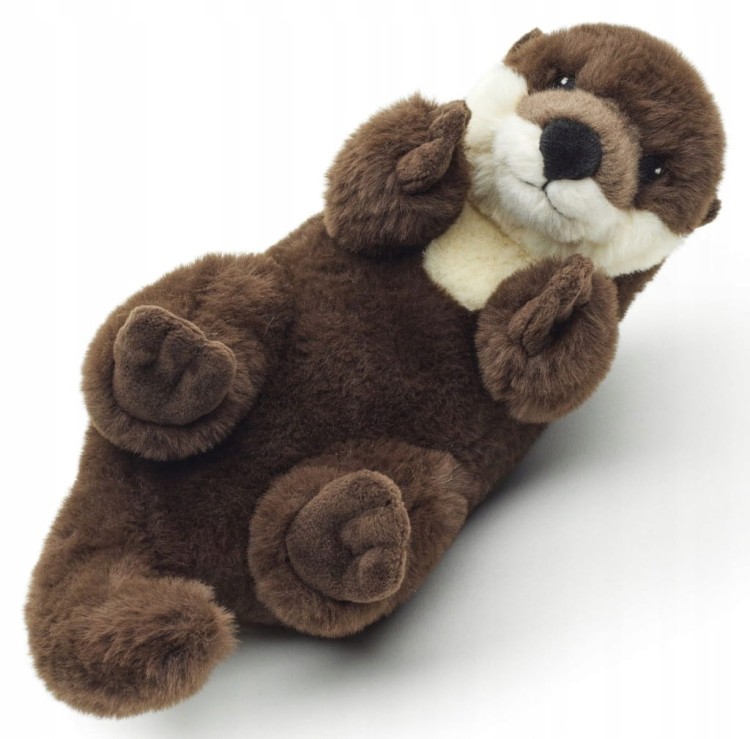 Maskotka wydra na grzbiecie Uni-Toys 26 cm
