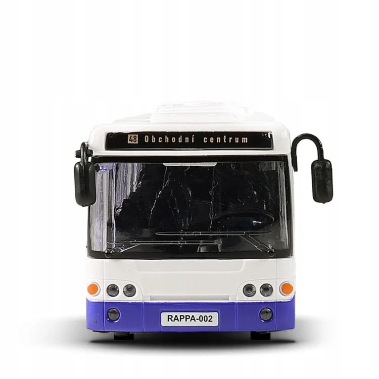Autobus 28cm BUS NIEBIESKI DŹWIĘKI ŚWIATŁO