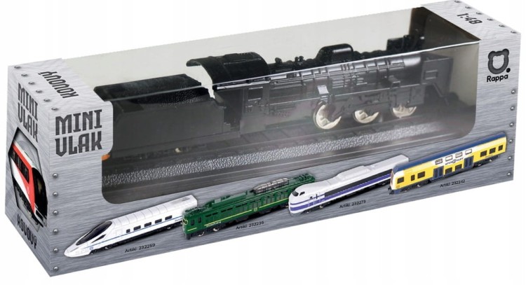 Pociąg Lokomotywa Parowa Model 1:48