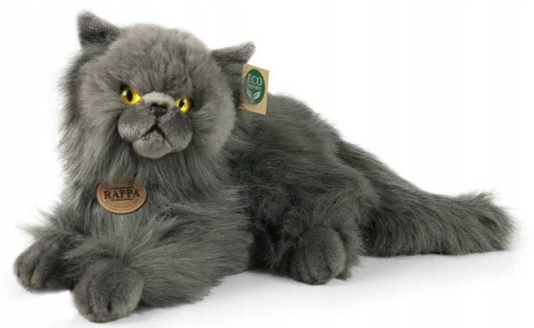 alt="Maskotka kot perski Eco Friendly Rappa 45 cm – elegancki pluszak dla dzieci"