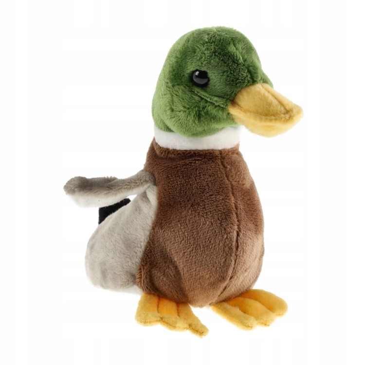 Maskotka Pluszak Kaczka Kaczuszka z Dźwiękiem Eco Friendly 17cm