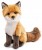 Pluszak lis Uni-Toys 27 cm – realistyczna maskotka