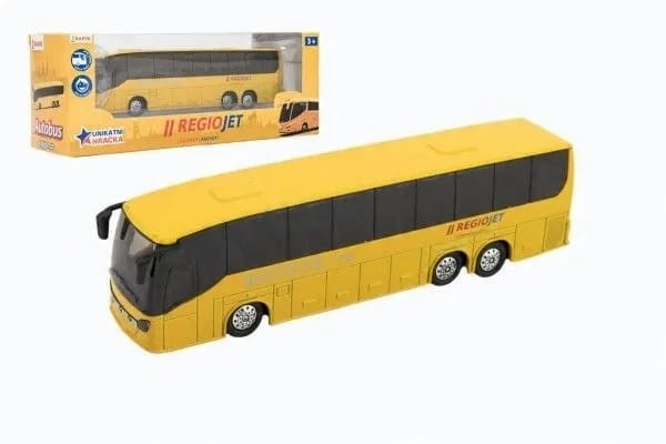 Czeski metalowy autobus regiojet 19 cm