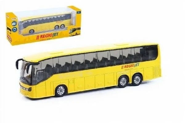 Czeski metalowy autobus regiojet 19 cm