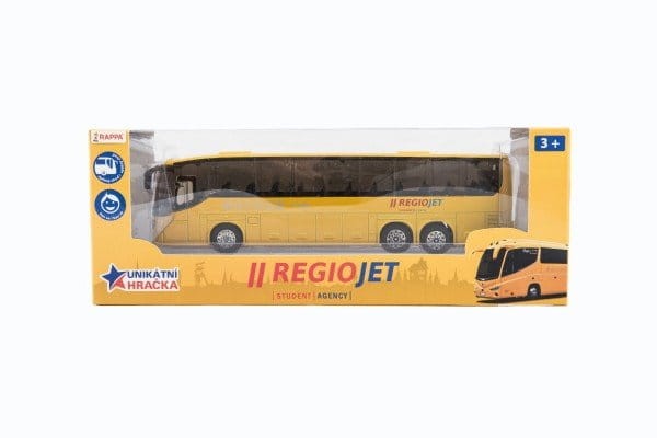 Czeski metalowy autobus regiojet 19 cm