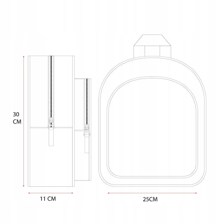 Plecak przedszkolny jednokomorowy Koci Domek Gabi Vadobag