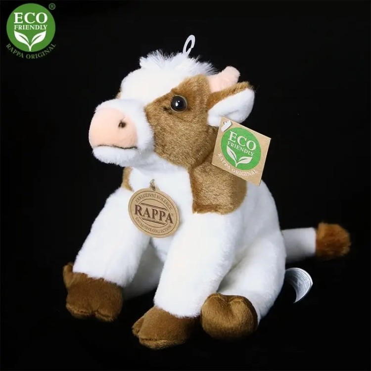 alt="Eco Friendly krówka Rappa – urocza, miękka maskotka z zagrody"