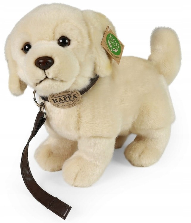 alt="Pluszak Golden Retriever ze smyczą Eco Friendly Rappa 25 cm"