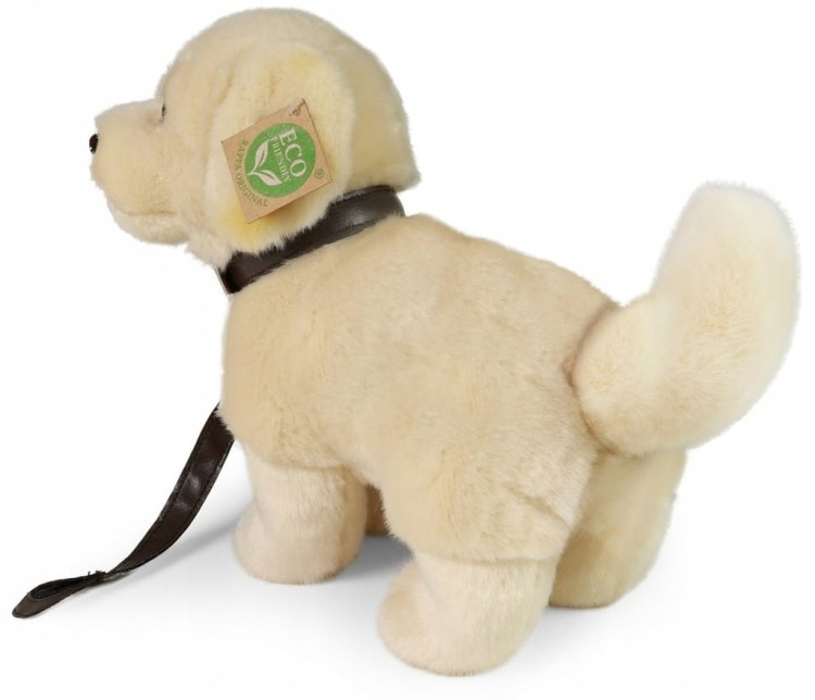 alt="Golden Retriever maskotka ze smyczą Rappa"
